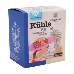 Sonnentor Kühle Kanne Erdbeer-Ingwer Tee 16 Btl. - 16 Beutel