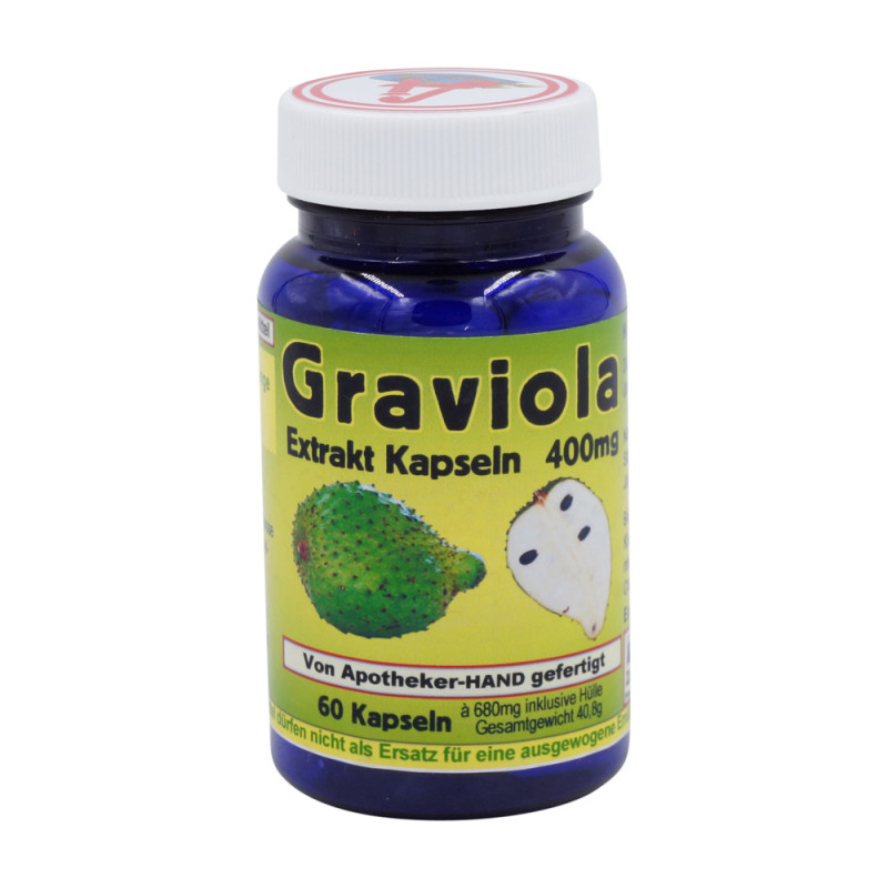 Graviola Extrakt 400 mg Kapseln 60 Stk. - 60 Stück