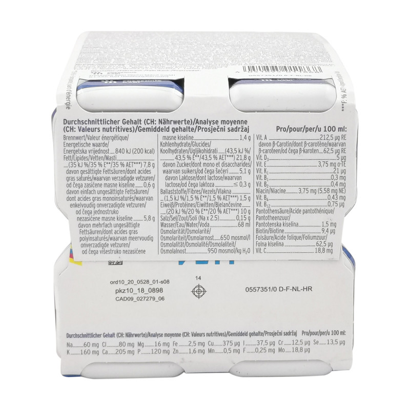 Fresubin 2 kcal Fibre DRINK 4 Stk. Cappuccino - 4 Stück