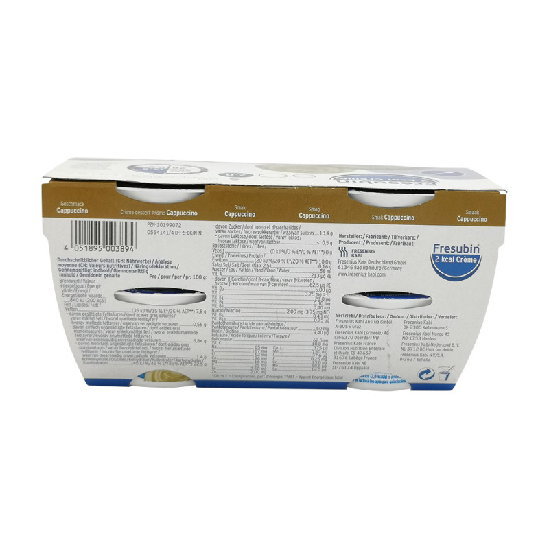 Fresubin 2 kcal Crème Cappuccino 4 Stk. - 4 Stück