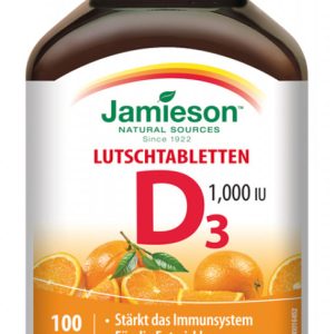 Jamieson Vitamin D3 1000 IU Orange 100 Tbl. - 100 Stück