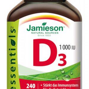 Jamieson Vitamin D3 1000 IU 240Tbl. - 240 Stück