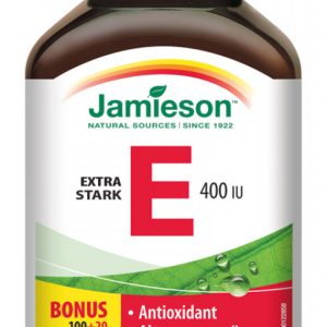 Jamieson Vitamín E 400 IU 120 Kps. - 120 Stück