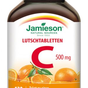 Jamieson Vitamin C 500 mg Lutschtabletten Orange 120 Tbl. - 120 Stück