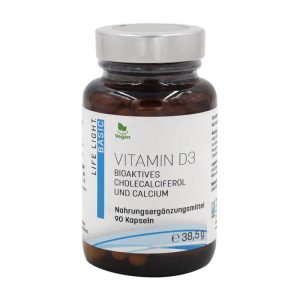 Life Light Vitamin D3 vegan Kapseln 90 Stk. - 90 Stück