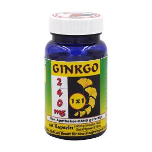 Ginkgo 240 mg Extrakt Kapseln 60 Stk. - 60 Stück