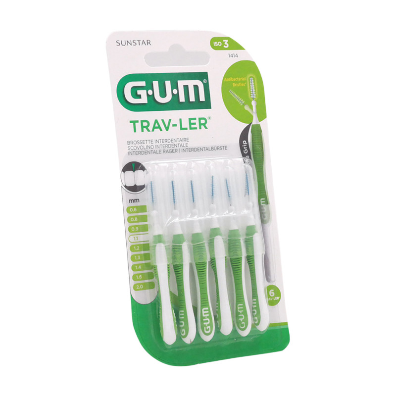 Gum TRAV-LER Inderdentalbürsten 1.1 mm 6 Stk. - 6 Stück