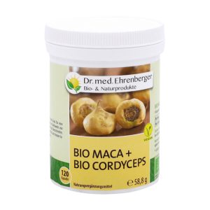 Dr. Ehrenberger Maca Kapseln Bio+Cordyc 120 Stk. - 120 Stück
