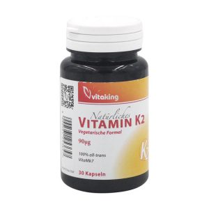 Vitaking Vitamin K2 Menaquinone 30 Stk. 90mcg - 30 Stück