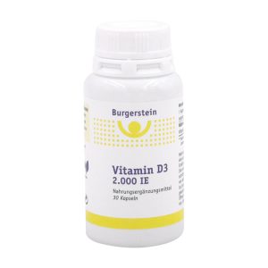 Burgerstein Vitamin D3 2000 I.E. Kapseln 30 Stk. - 30 Stück
