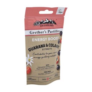 SwissHerbs Grethers Pastillen Energy Boost zuckerfrei 45 g - 45g