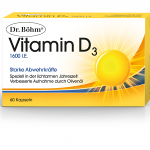Dr. Böhm Vitamin D 1600IE Kapseln - 60 Stück