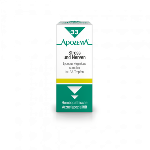 Apozema Tropfen Nr. 33 Stress/Nerven 50 ml - 50ml