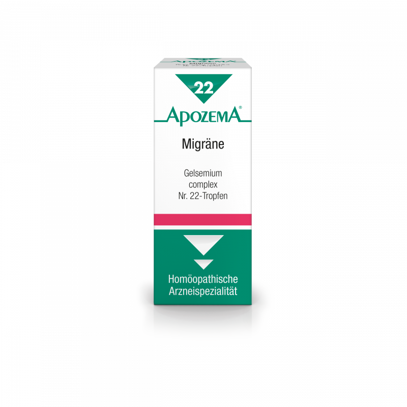 Apozema Tropfen Nr. 22 Migräne 50 ml - 50ml