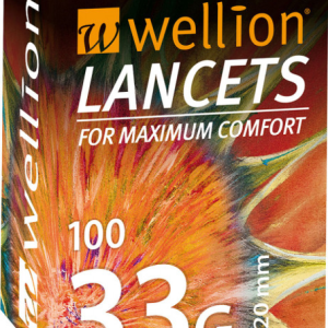 Wellion 33G Lanzetten - 100 Stück
