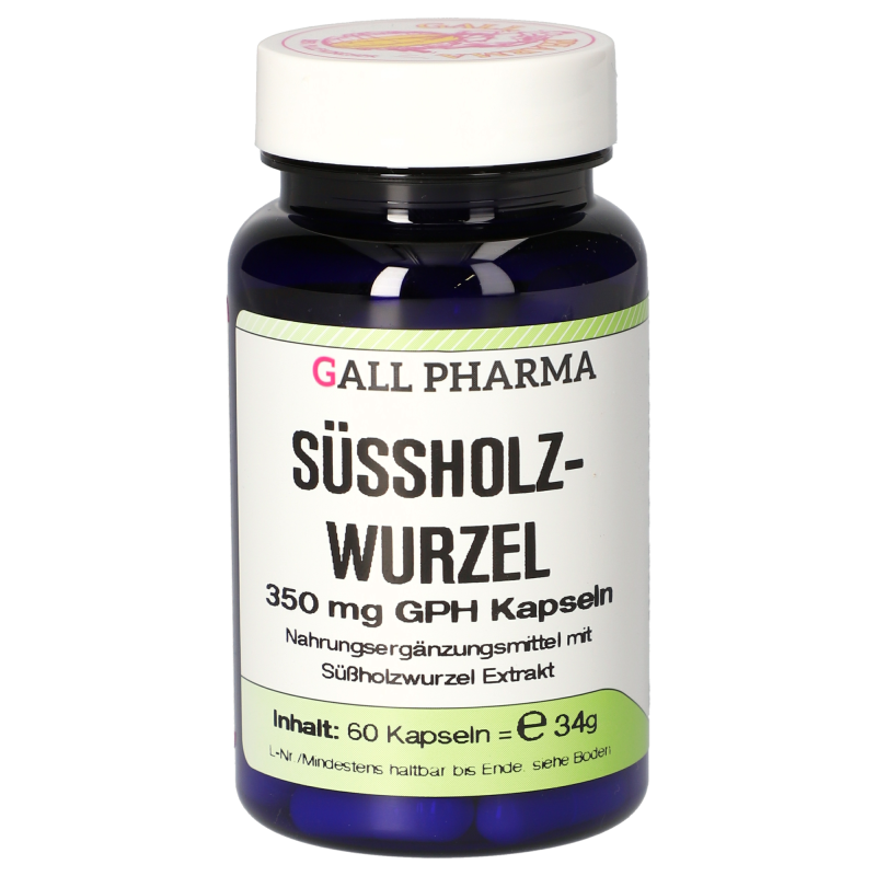 Süßholzwurzel 350mg Kapseln - 60 Stück