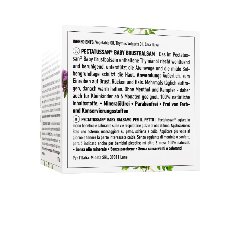 Pectatussan Brust Balsam Baby 50 g - 50g