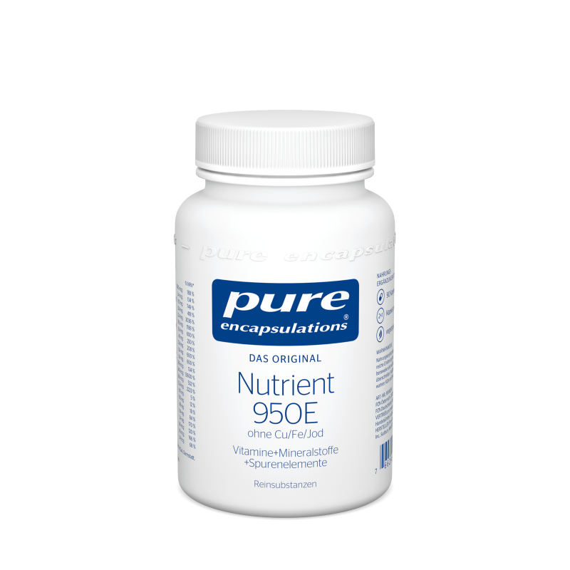Pure Encapsulations Nutrient 950®E (ohne Cu/Fe/Jod) - 90 Stück
