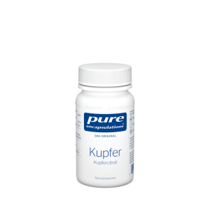 Pure Encapsulations Kupfer Citrat 60 Stk. - 60 Stück