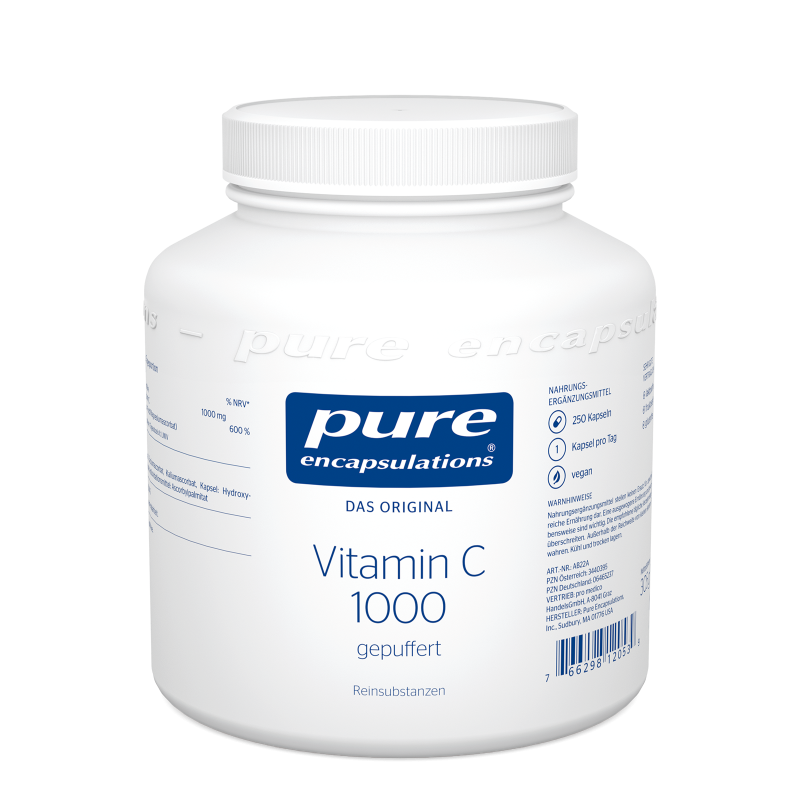 Pure Encapsulations Vitamin C 1000 Gepuffert 250 Stk. - 250 Stück