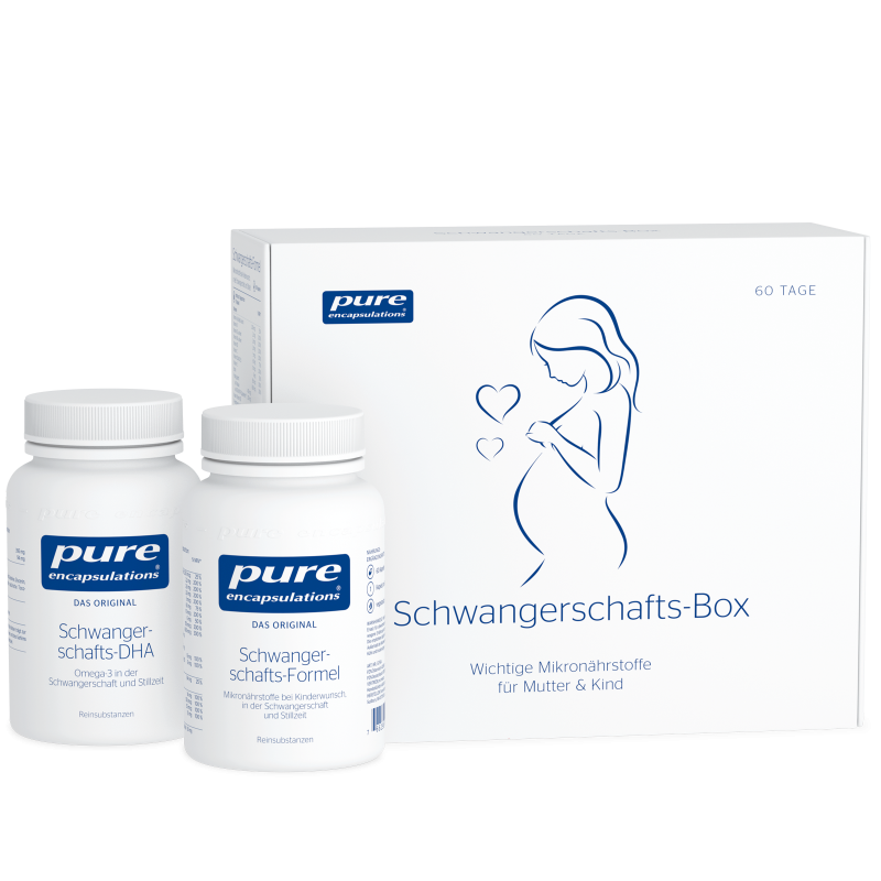 Pure Encapsulations Schwangerschafts Box - 60 + 60 Stück