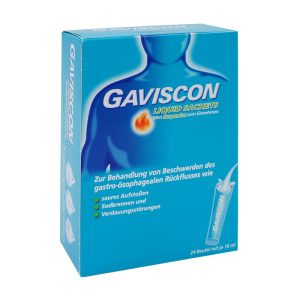 Gaviscon Liquid Mint Suspension - 24 Stück