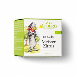 Auberg Dr. Klade´s Meister Zitrus Halsbalsam - 15g