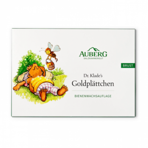 Auberg Dr. Klade´s Goldplättchen BIENENWACHSAUFLAGE - 3 Stück