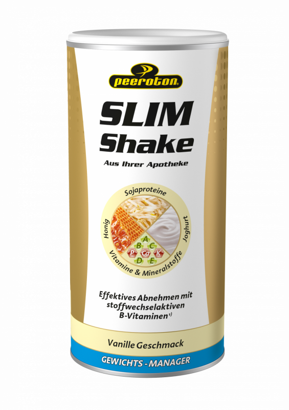 Peeroton SLIM Shake Vanille - 3 x 500g