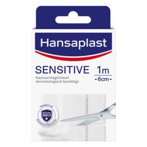 Hansaplast Sensitive 1m x 6cm - 1 Stück