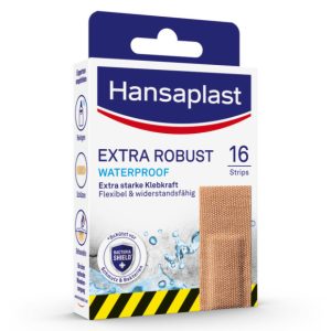 Hansaplast Extra Robust Waterproof Strips - 16 Stück