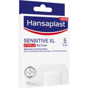 Hansaplast Sensitive Steriler Wundverband XL - 5 Stück