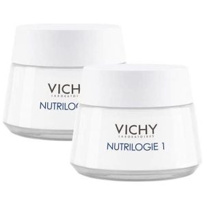 Vichy NUTRILOGIE 1 Aufbaucreme für trockene Haut Doppelpack - 2x50ml - 2 Stück