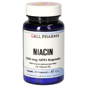 NIACIN KPS 500MG GPH - 30 Stück