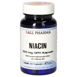 NIACIN KPS 250MG GPH - 60 Stück
