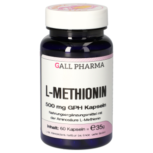 L - Methionin 500mg Kapseln - 60 Stück