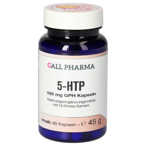 Gall Pharma 5 - HTP 100mg Kapseln Hydroxytryptophan zur Serotoninproduktion - 60 Stück