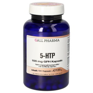Gall Pharma 5 - HTP 100mg Kapseln Hydroxytryptophan zur Serotoninproduktion - 180 Stück