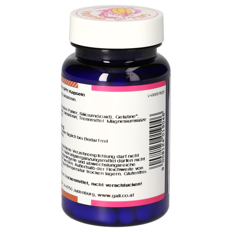 MELATONIN 2mg Kapseln regulierend auf Wach- Schlafrhythmus - 90 Stück