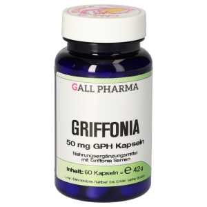 Gall Pharma GRIFFONIA 50mg Kapseln mit 5 - Hydroxytryptophan - 60 Stück