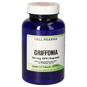 Gall Pharma GRIFFONIA 50mg Kapseln mit 5 - Hydroxytryptophan - 120 Stück