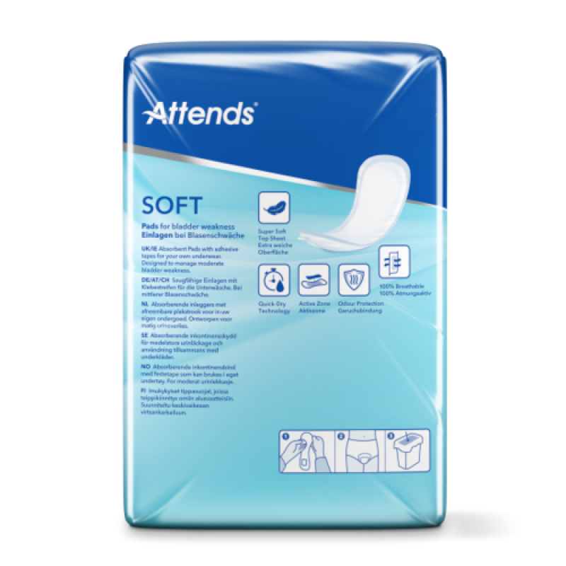 Attends Soft 5 Einlagen - 38 Stück