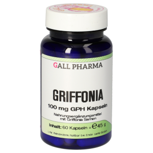 Gall Pharma GRIFFONIA 100mg Kapseln Trockenextrakt mit 5 - HTP - 60 Stk - 60 Stück