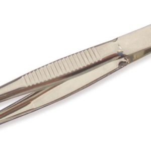 Canal Haarpinzette gerade gekröpft - 1 Stück