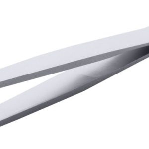 Canal Haarpinzette satin runde Spitze rostfrei - 1 Stück