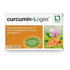 Curcumin-Loges Kapseln - 120 Stück