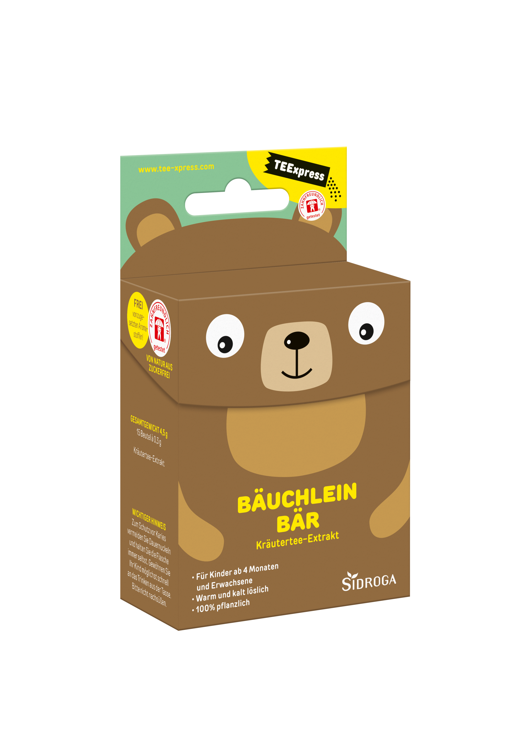 Sidroga Tee-Express 15 Stk. Bäuchlein Beutel - 15 Beutel