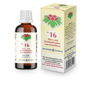 Doskar Tropfen 16 Herz und Kreislauf - 50ml