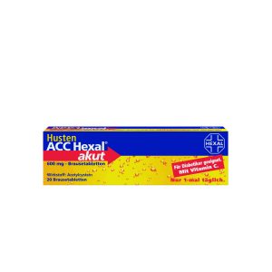 Husten ACC Hexal akut Brausetabletten 600 mg - 20 Stück