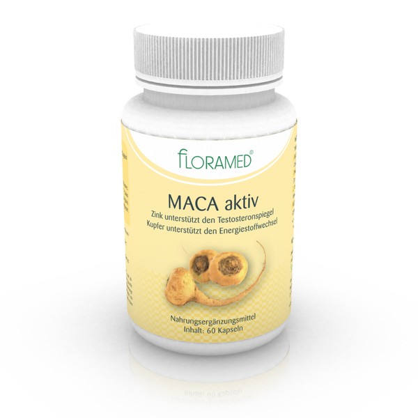 Floramed Maca aktiv Kapseln - 60 Stück